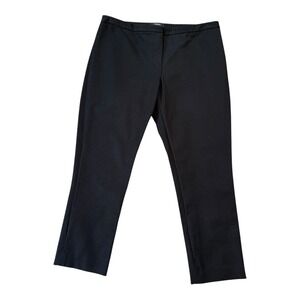 Theory Women's Black Classic Skinny Pants‎ Size 10 Career Stretch Office